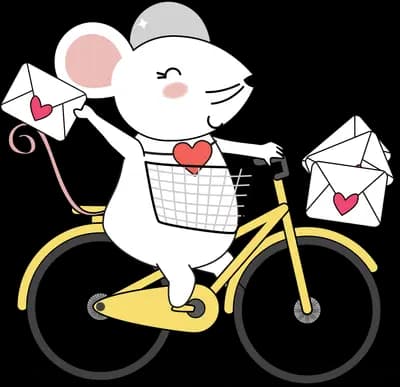 Mouse cycling with envelopes in the basket
