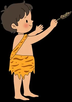 Playing at being a caveman