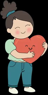 Hugging love itself