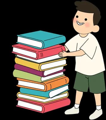 Proud of how much he has read