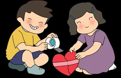 Mending a broken heart together