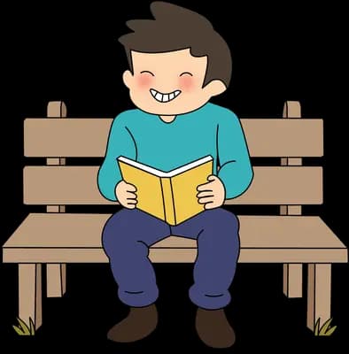 Reading in the park