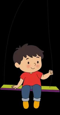Swinging outdoors