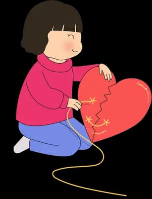 Stitching a heart back together