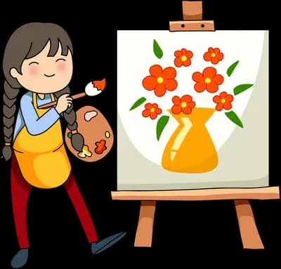 Painting a still life
