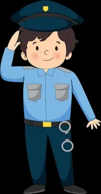 Saluting on duty