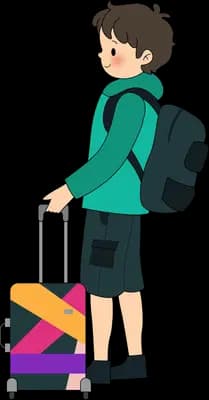 Setting off on a trip