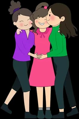 A group hug