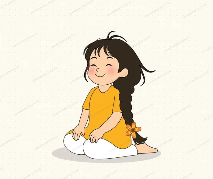 Sitting quietly
