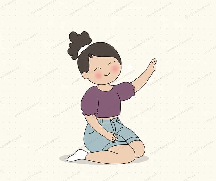 Reaching for something