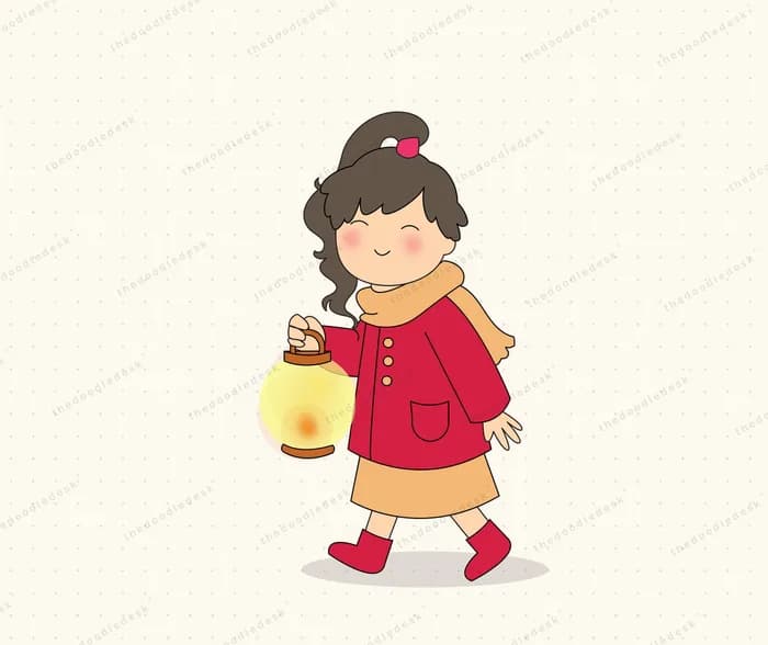 Carrying a light on a cold night
