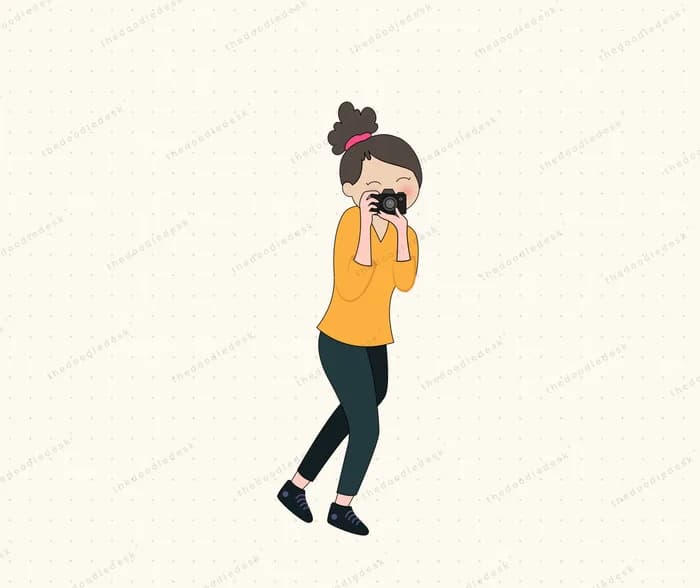 Taking a photograph