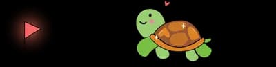 Turtle walking beneath a small red kite