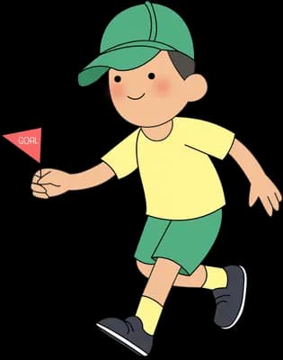 Running towards a goal