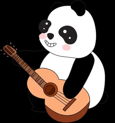 An animal making music