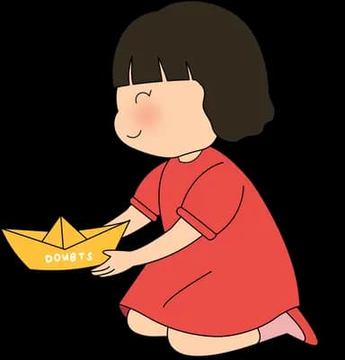 Launching a paper boat