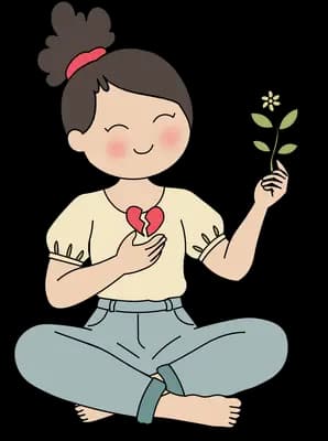 Holding on to something growing