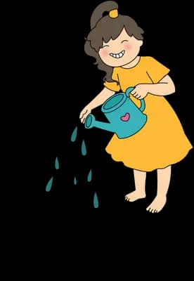 Watering the earth