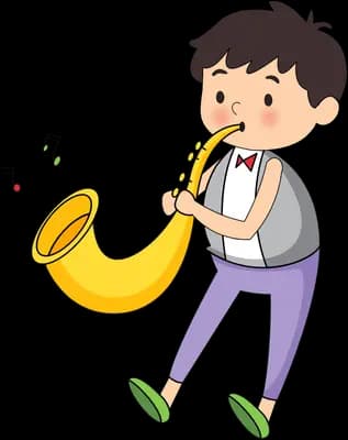 Performing on a saxophone