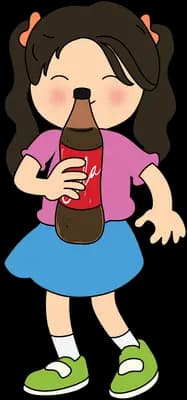 Taking a drink