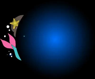 Small bird beside a large dark glowing sphere