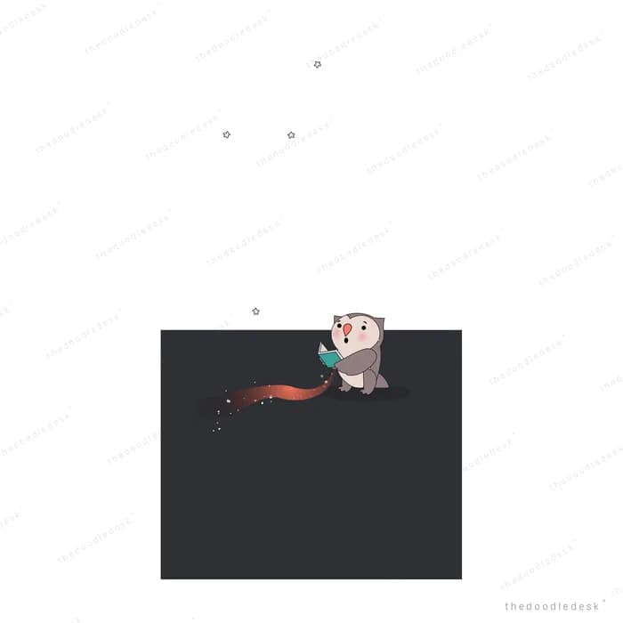 Mouse on a plank against a dark background