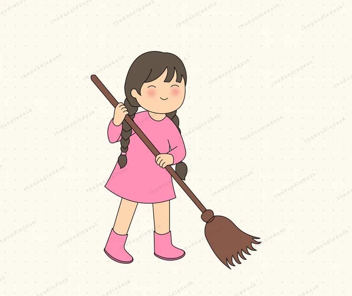 Helping with housework