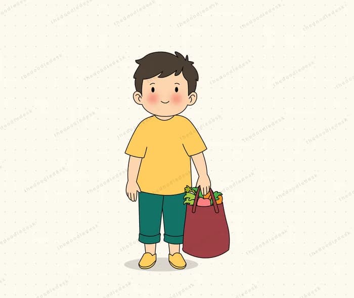 Bringing home the shopping