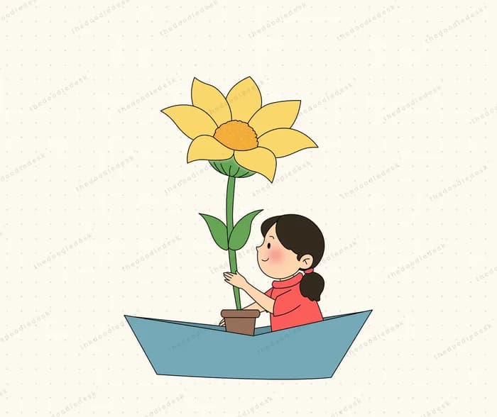 Setting out with something precious