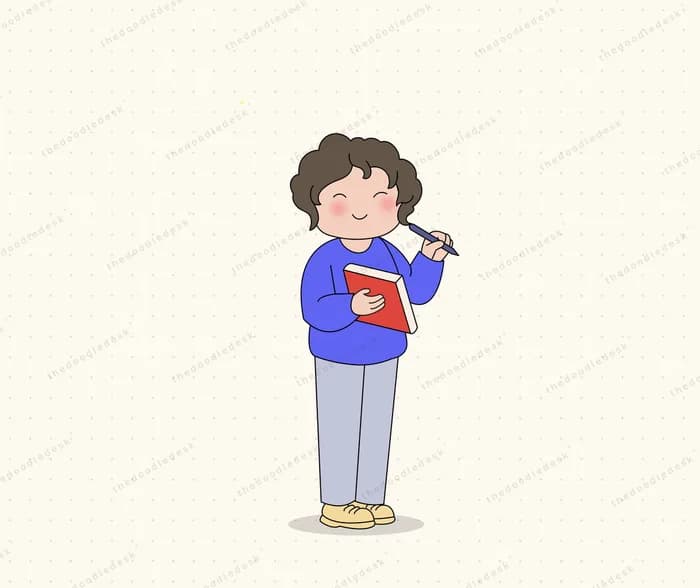 Jotting something down