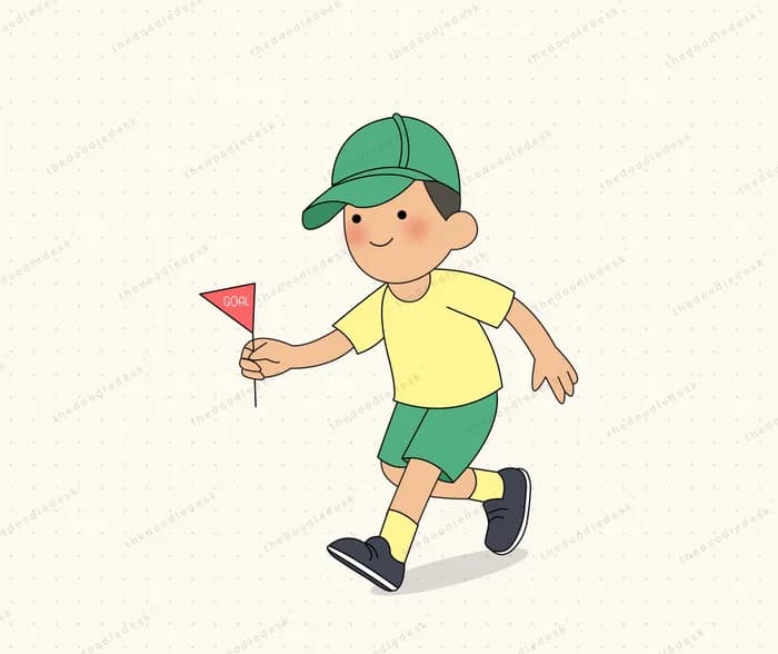 Running towards a goal