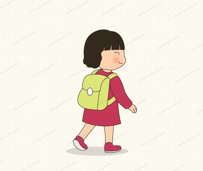 Walking to school