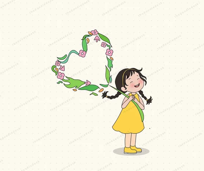 Breathing out flowers