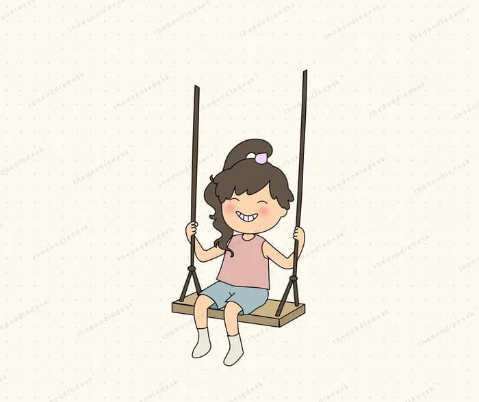 Swinging outdoors