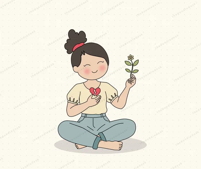 Holding on to something growing