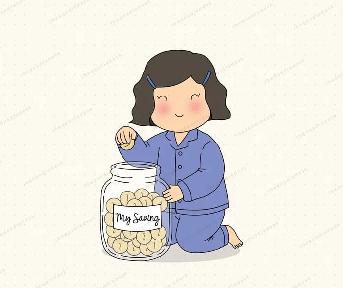 Saving up money