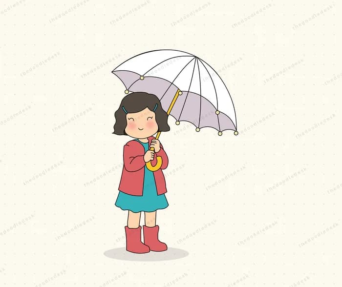 Dressed for the rain