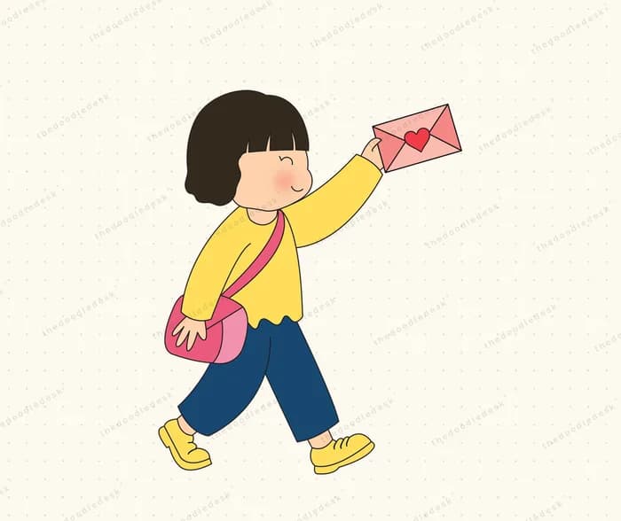 Sending a love letter