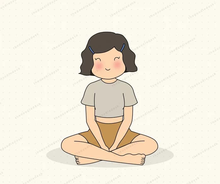 Sitting quietly