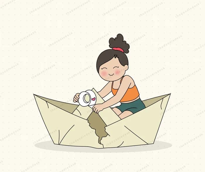 Patching up a damaged boat