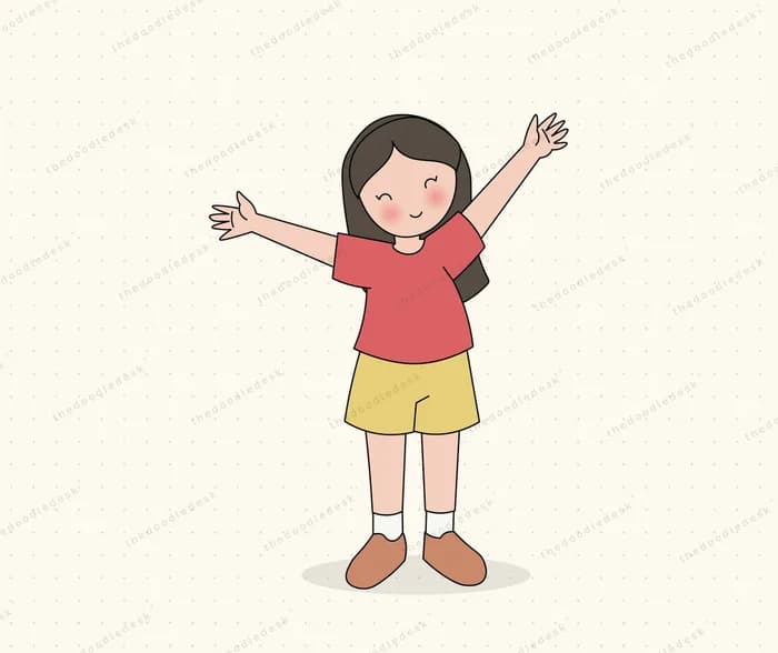 Arms wide open
