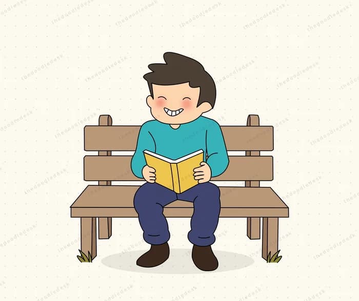 Reading in the park