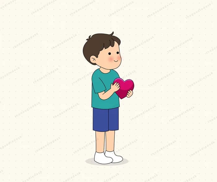 Offering his heart