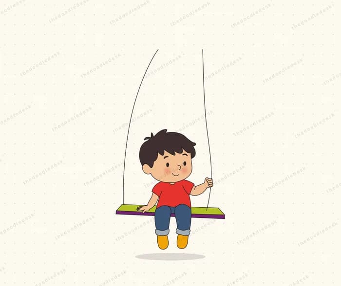 Swinging outdoors