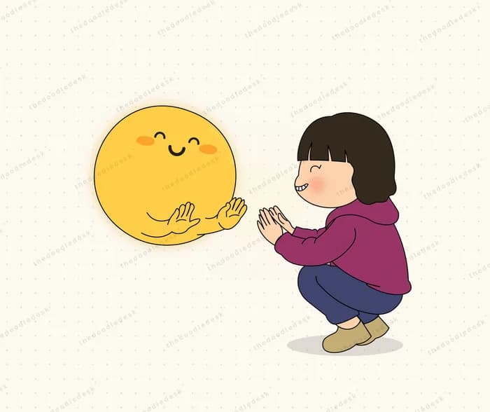 High-fiving the sun