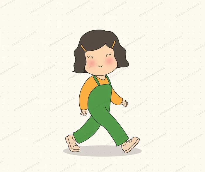 Walking along