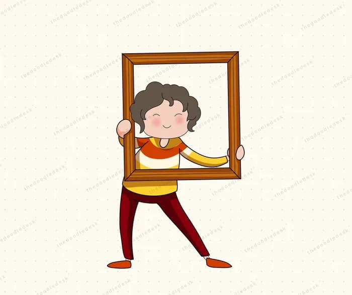 Framing himself