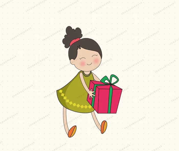 Bringing a present