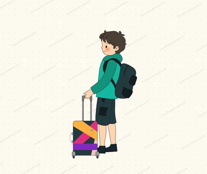 Setting off on a trip