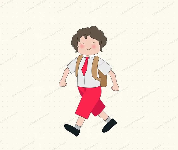Walking to school